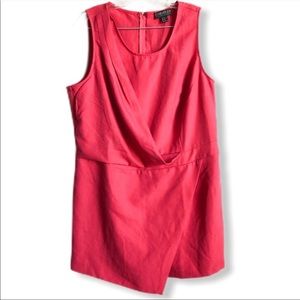 Barbie Pink Faux Wrap Romper spring break